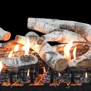 White Mountain Hearth Super Birch Buncrete Log Set